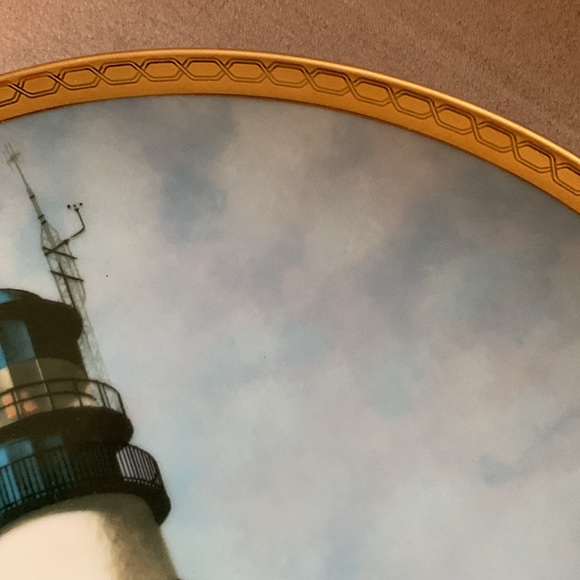 THE AMERICAN LIGHTHOUSE PLATE COLLECTION. Cape Disappointment Lighthouse! - Picture 2 of 7